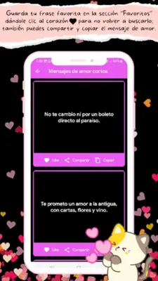 love messages to fall in love android App screenshot 5