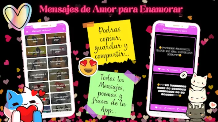 love messages to fall in love android App screenshot 7